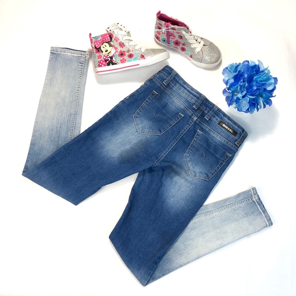 Diesel Other - Diesel Kid Girls Jeans Grupeen Super Slim Skinny